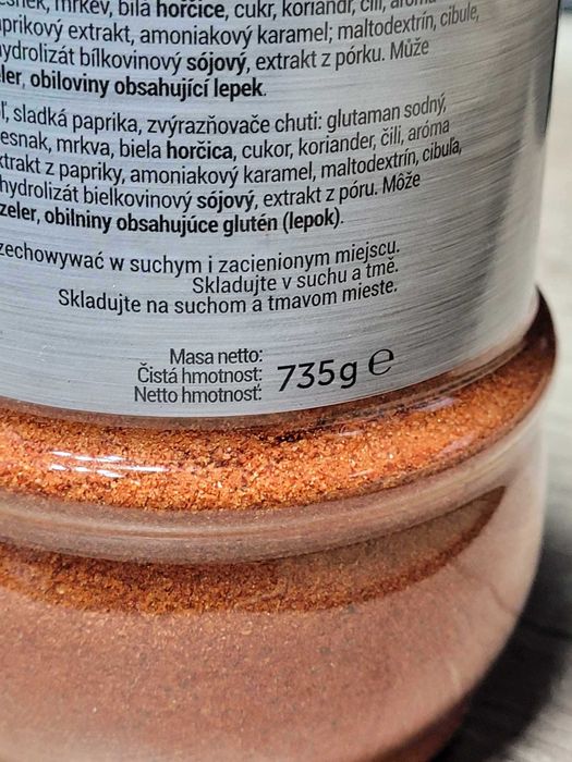 Kamis Przyprawa do ziemniaków i frytek PET 735g