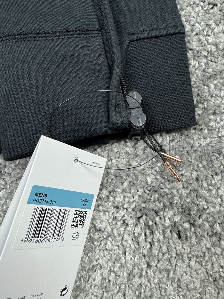 Кофта Nike tech fleece × Suna World зіп худі суна ворд найк теч фліс