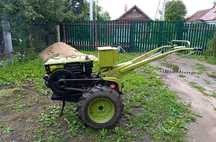 Продам дизельный мотоблок зубр 12.к.с
