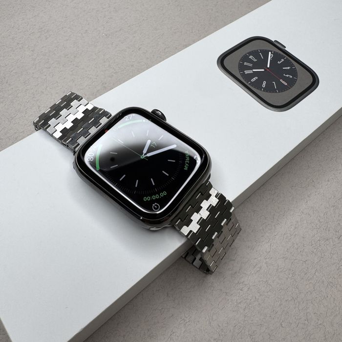 Смарт годинник Apple Watch Series 8 45 mm LTE Stainles Steel