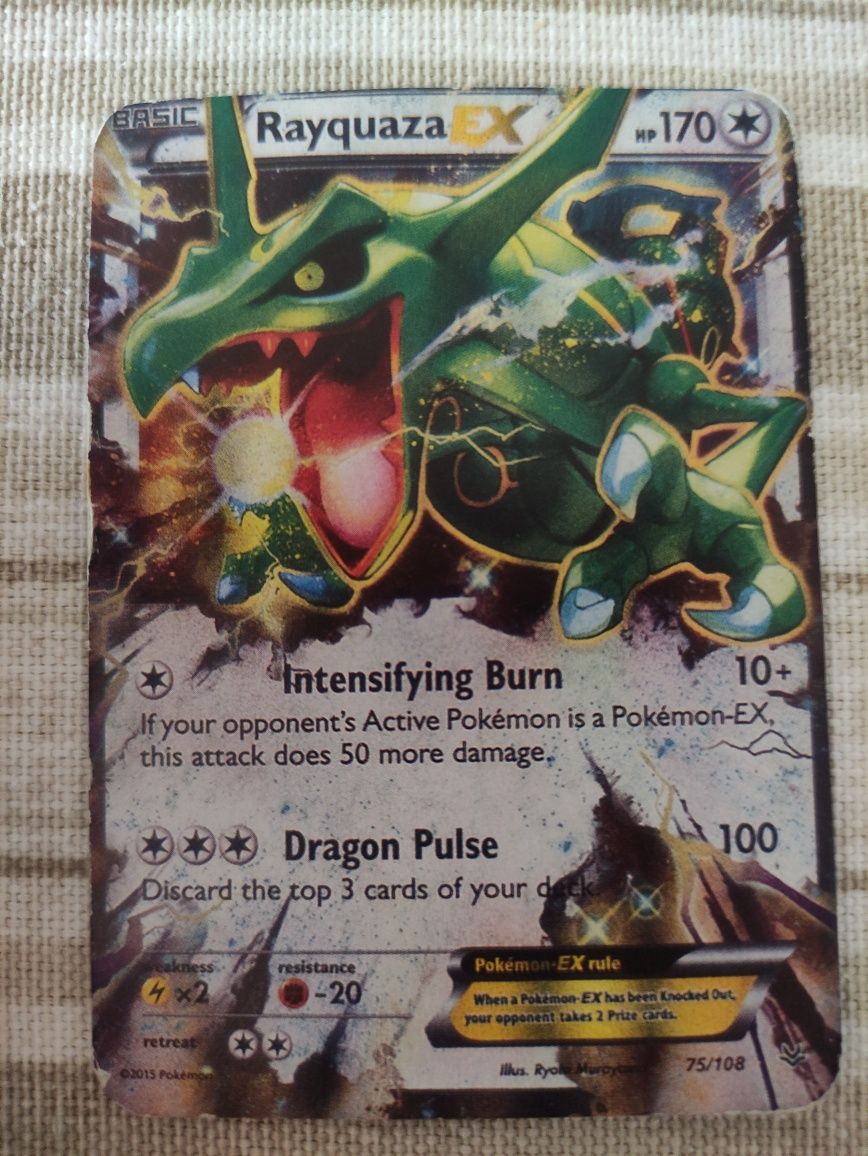 Carta Pokémon - Rayquaza EX