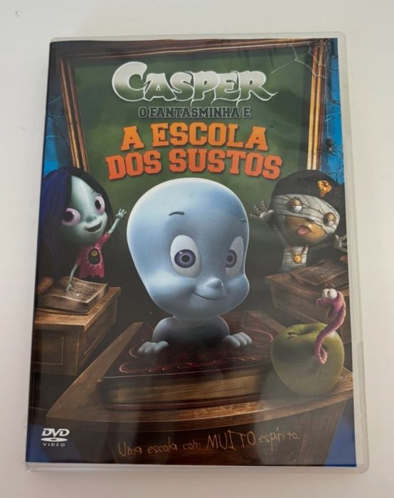 DVD Cásper o fantasminha e a escola dos sustos