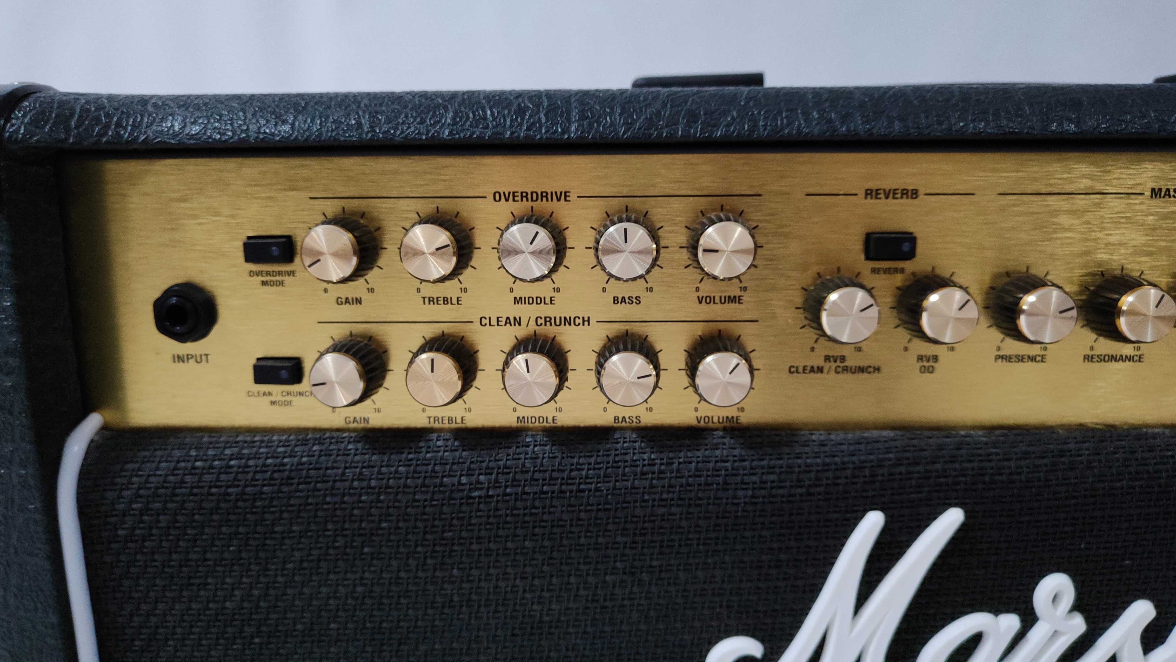 Wzmacniacz gitarowy Marshall JVM 210C combo lampowe 100W 2x12"+footsw.