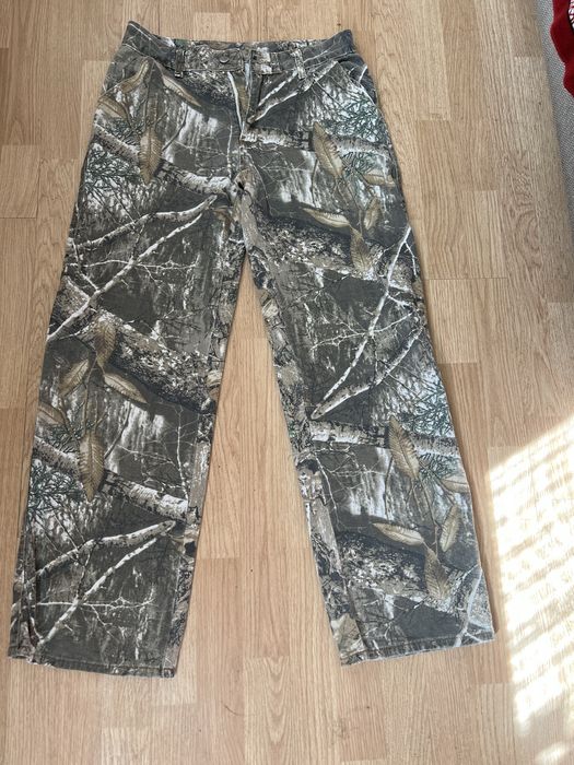 широкие джинсы realtree камуфляж baggy sematary