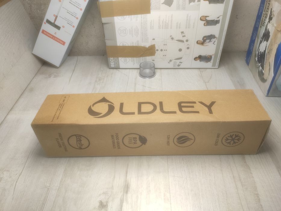 OLDLEY Butelka termos na wodę ze stali nierdzewnej 1 l izolowana
