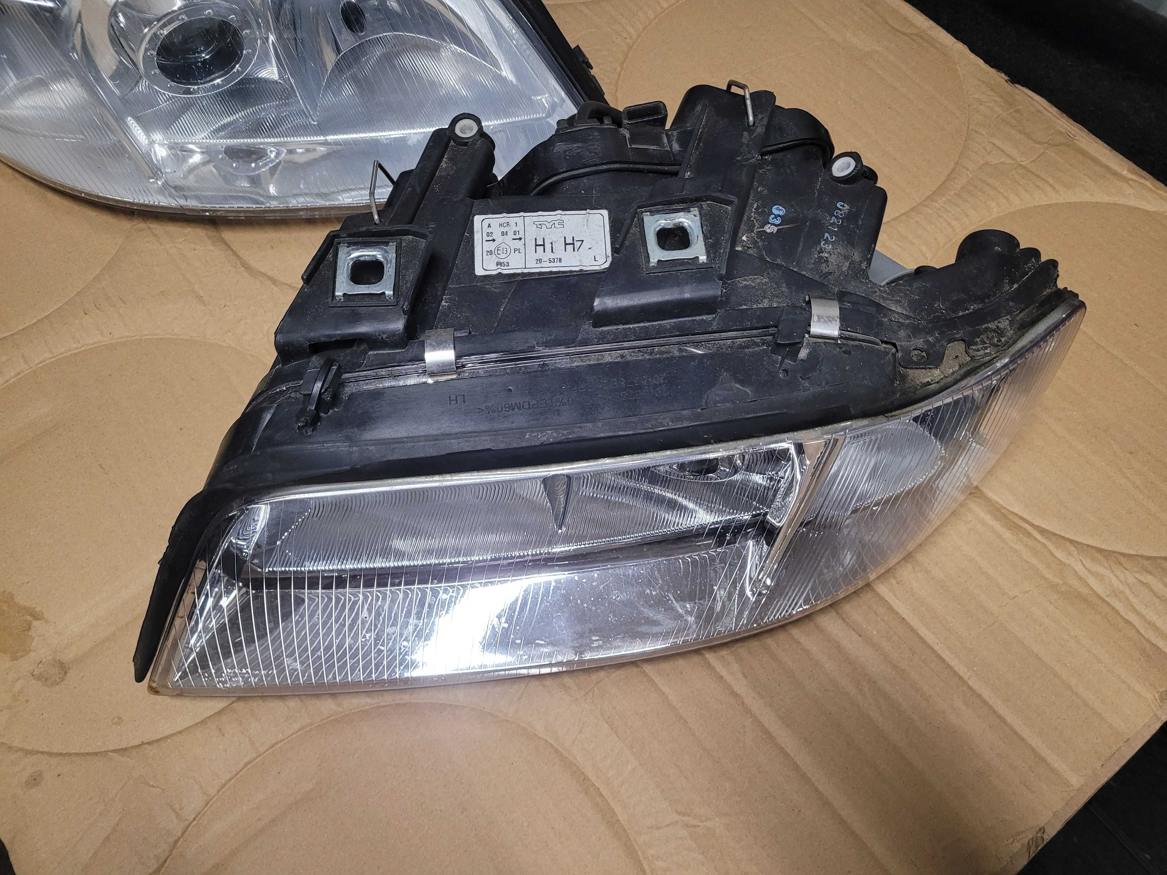 KSENON XENON lewy prawy przód przedni AUDI A6 C5 przed lift komplet