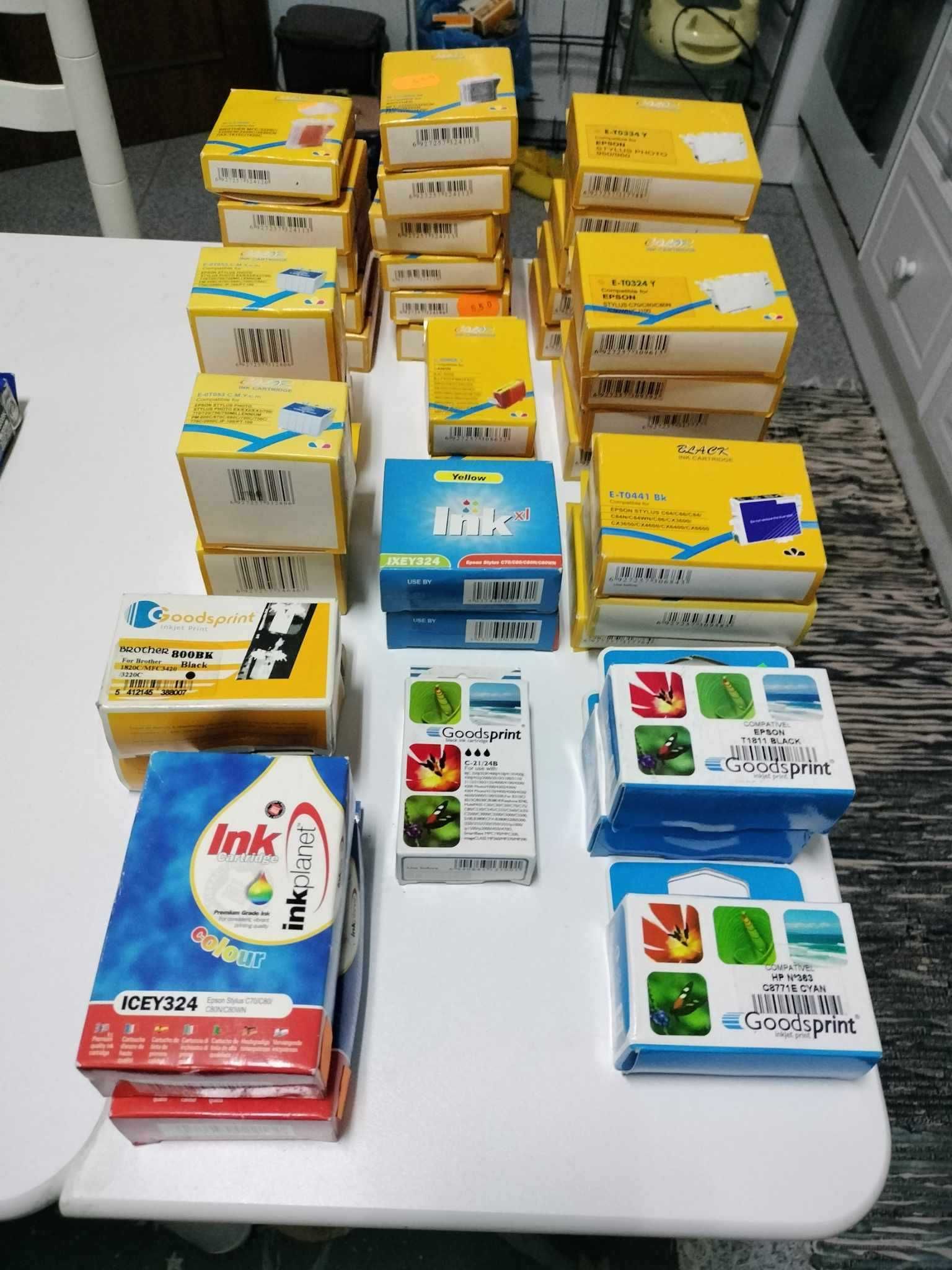 Tinteiros impressoras EPSON e compatíveis