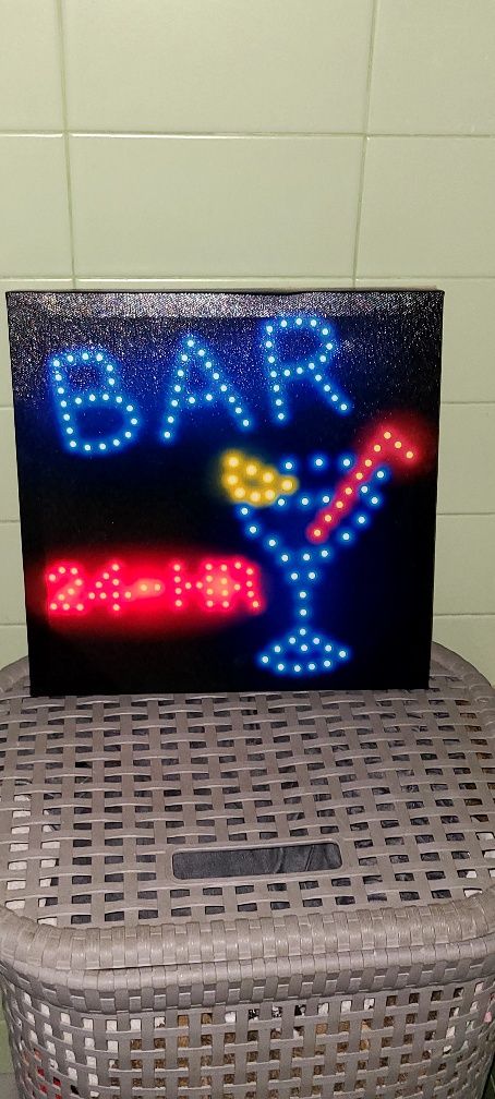 Quadro de animação bar