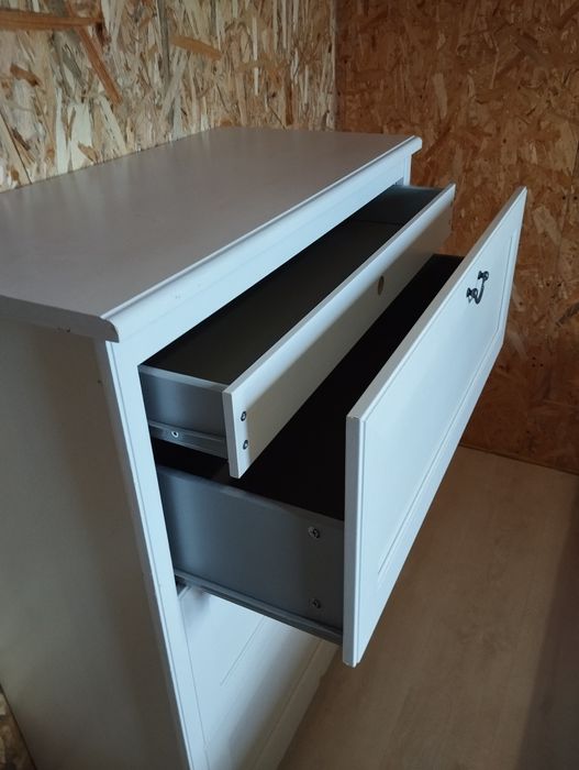 Ikea Aspelund  komoda 3 lub 4 szuflady biała