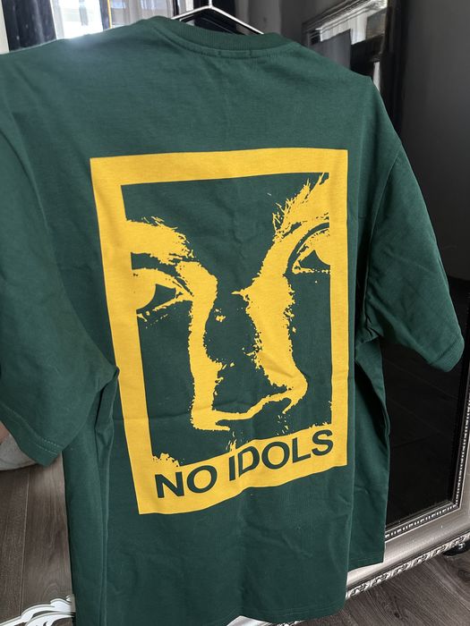 Мужская футболка изумрудного цвета XL бренд No Idols