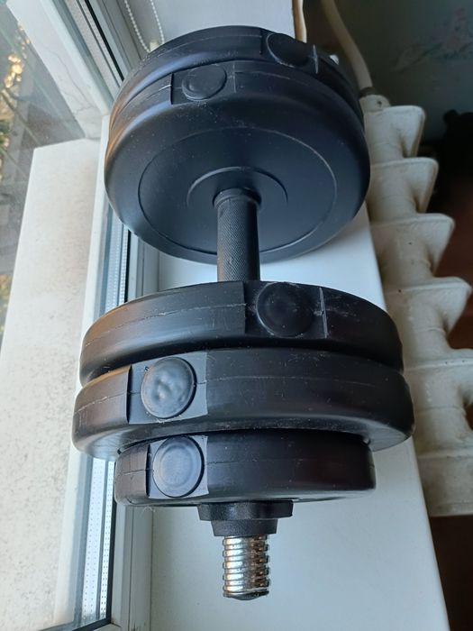 Гантелі набірні з дисками комплект 2 шт по 16 кг