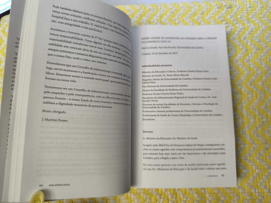 Uma Missão Saúde – 
J. Martins Nunes