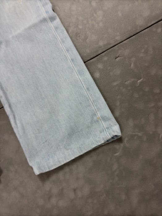 Levi’s 501 babyblue y2k denim spodnie jeansowe washed (32×30)