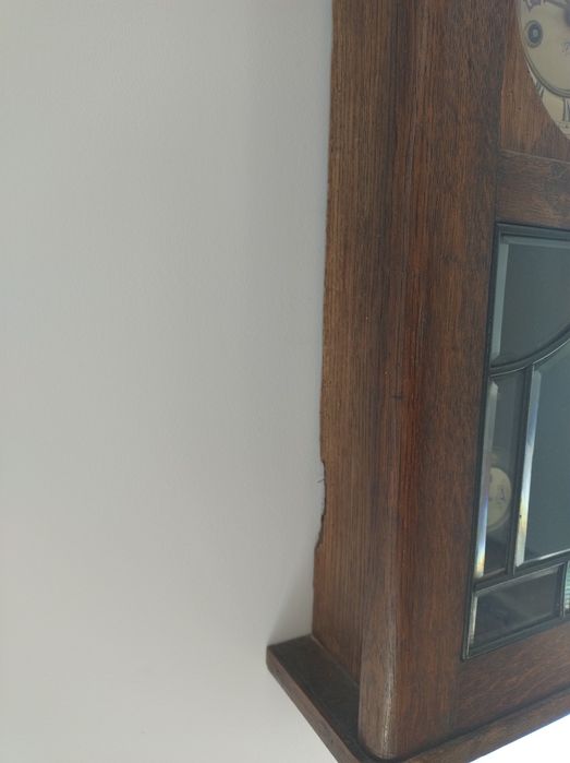 Zegar ścienny wahadłowy Junghans Le roi a Paris