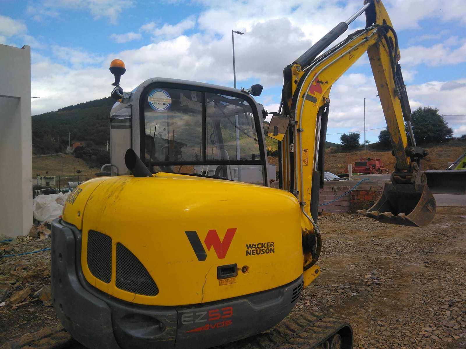 Mini Giratória 6.2t Wacker Neuson  ex 53