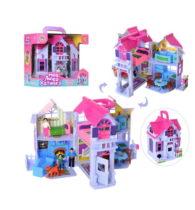 Кукольный домик ляльковий будиночок