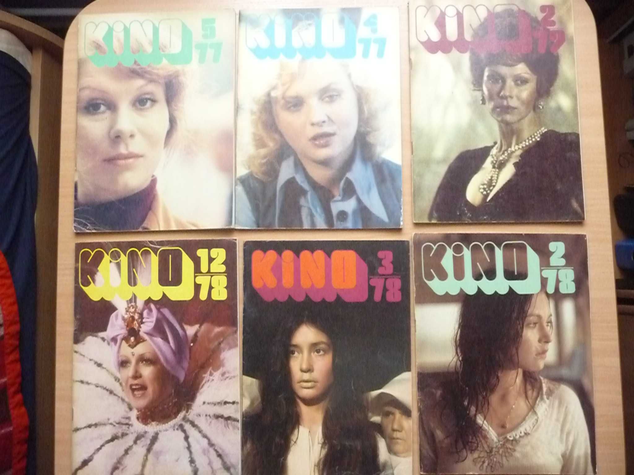 KINO egzemplarze z lat 1976 - 1981
