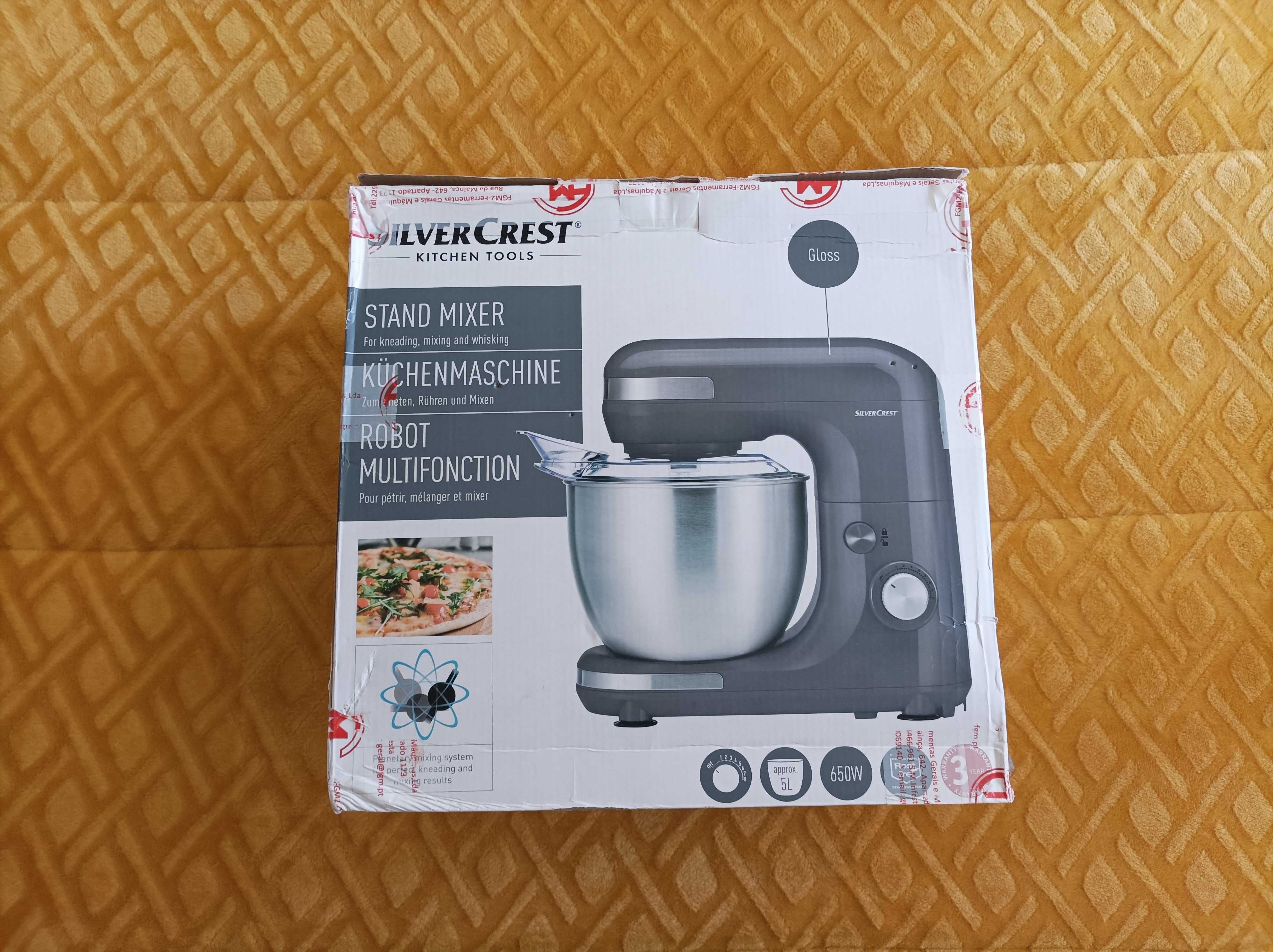 Batedeira/robot cozinha Silvercrest | Nova