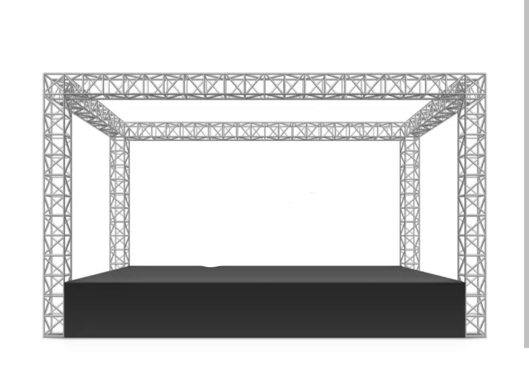 Konstrukcja aluminiowa stoisko targowe