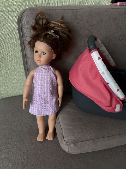 Коляска та лялька 3в1 Maxi Cosi Quinny Люлька дитяча коляска для пупс