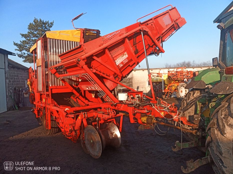 Kombajn ziemniaczany Grimme sl750 (Anna, wuhlmaus)