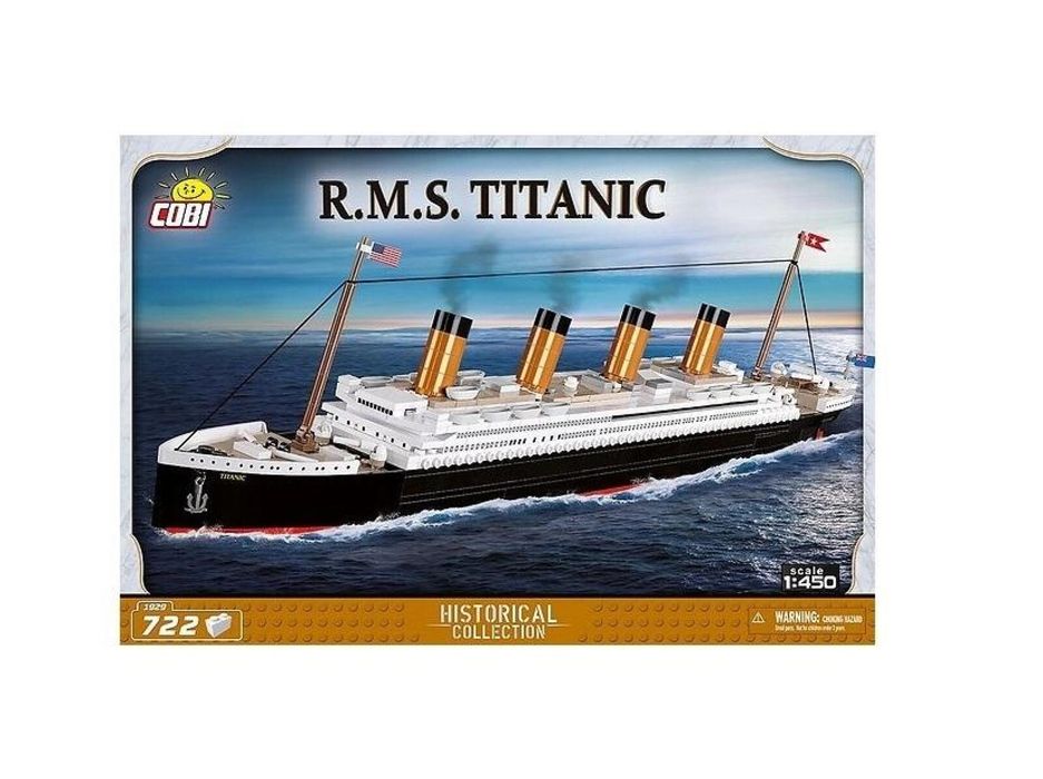 HC RMS Titanic 1:450 pudełko,449x308 mm