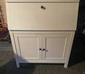 Drewniany sekretarzyk Hemnes Ikea