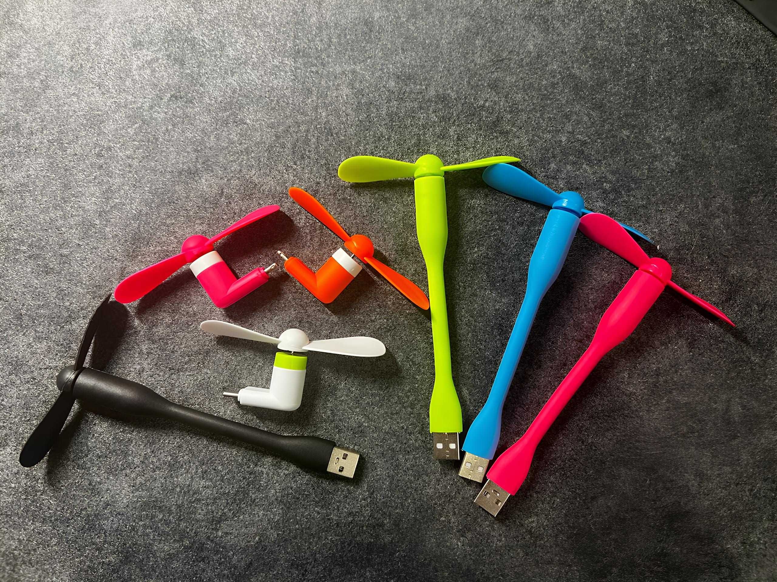 60 грн USB, Lightning вентилятор для телефонів повербанків, ноутбуків