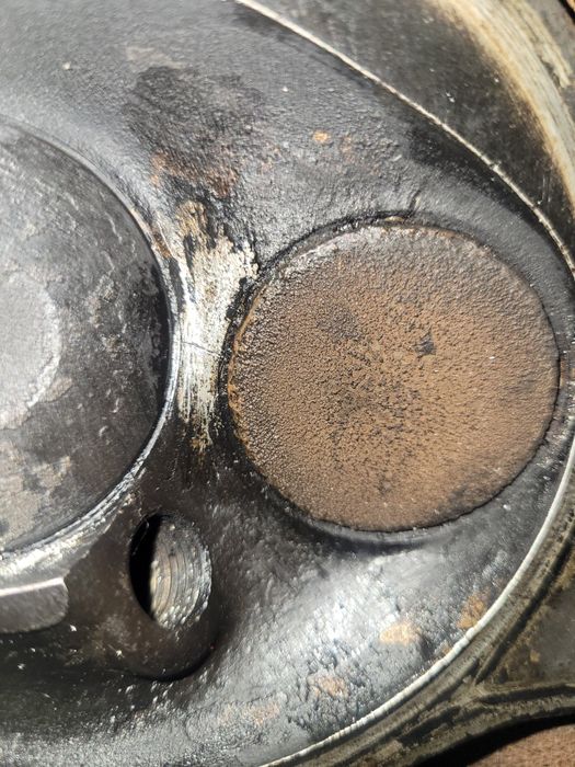 ГБЦ форд скорпио 1 двухраспредвальный с трещиной