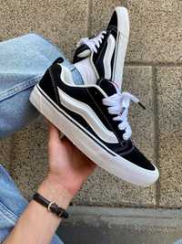 (унісекс) кеди Vans Knu Skool Black/White