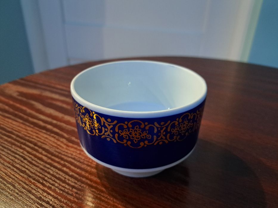 Porcelana prl cukiernica Colditz sygnatura
