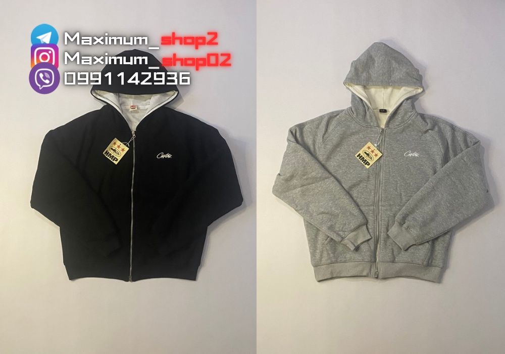 Кофта, Зіпка Corteiz / Зіп-худі Zip Hoodie кортез