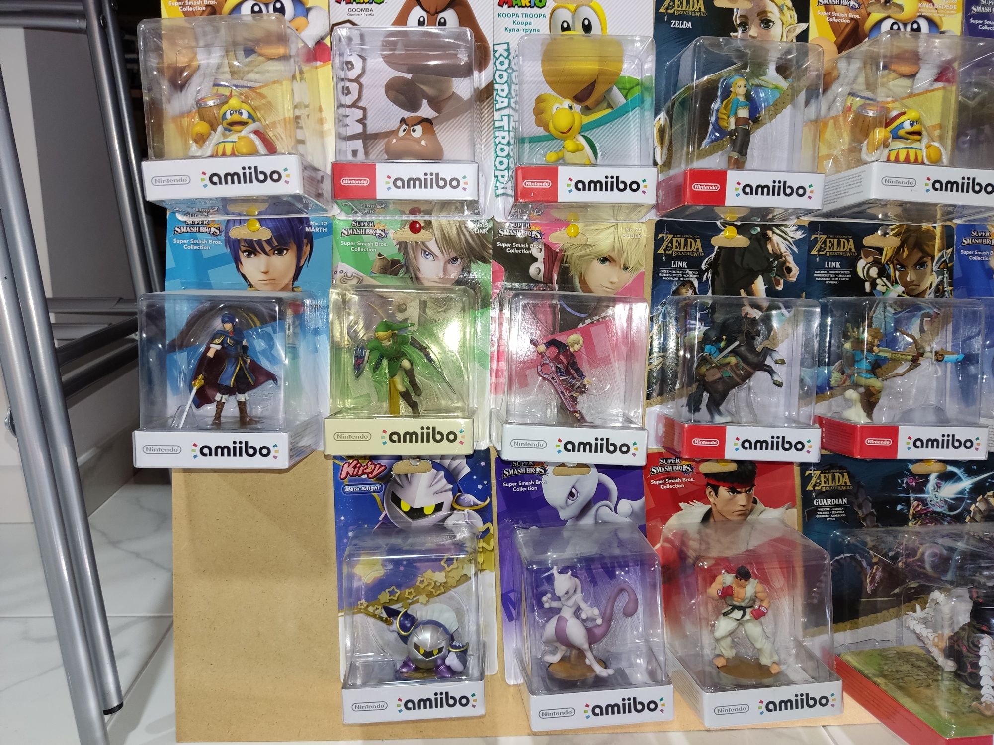 23 Amiibos da nintendo, novos e selados nacionais