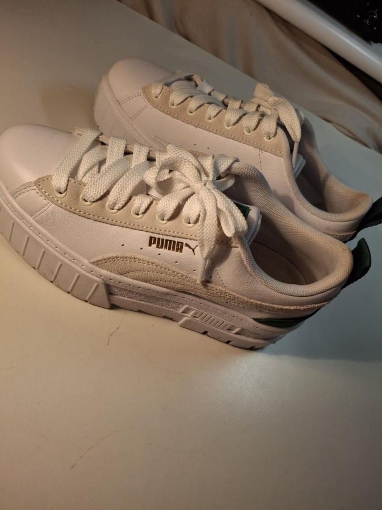 Puma Mayze Platform - białe, r. 38, jak nowe