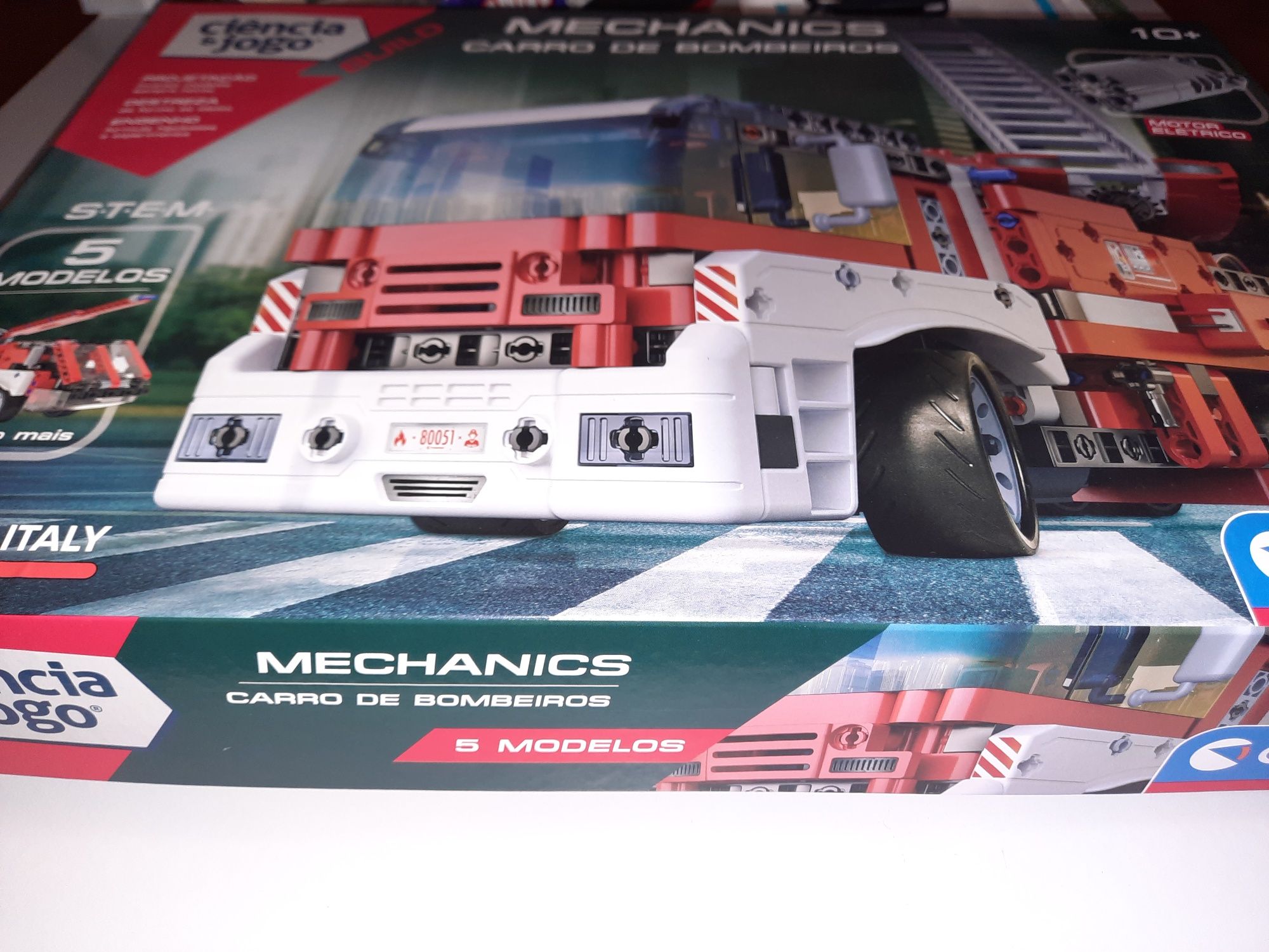 Ciencia & Jogo Mechanics Carro dos Bombeiros