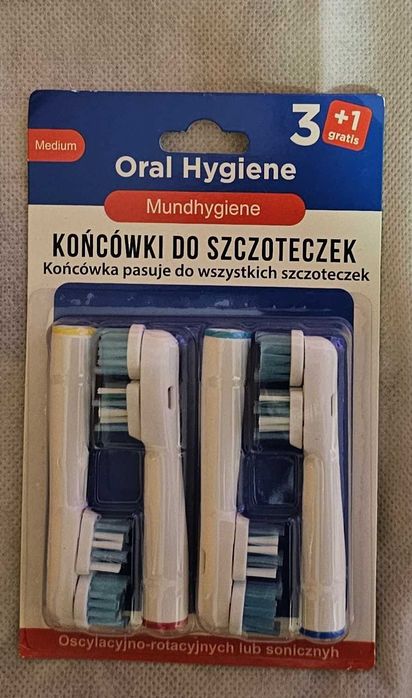 Сменные двойные насадки для зубной щётки Oral - b