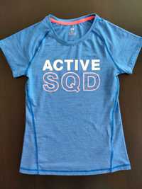 Nowy T-shirt sportowy H&M rozm. 158/164 dziewczynka niebieski