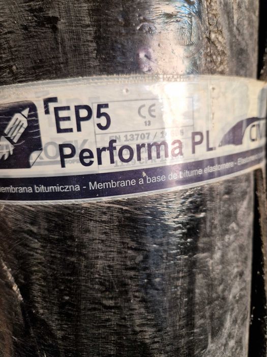 Papa nawierzchniowa gruba na dach Soprema  Performa