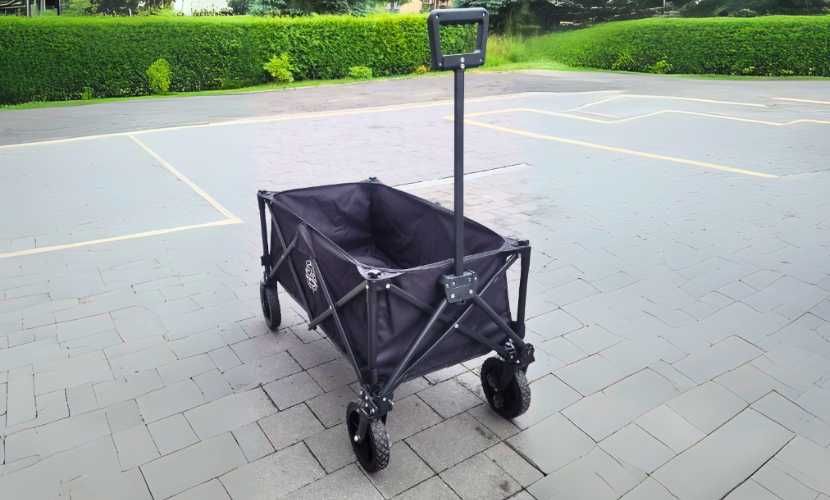 Wózek do transportu przewozu Stalowa Konstrukcja z kołami Hamulec 90kg