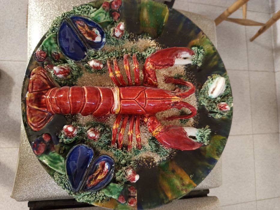 Prato antigo artesanal