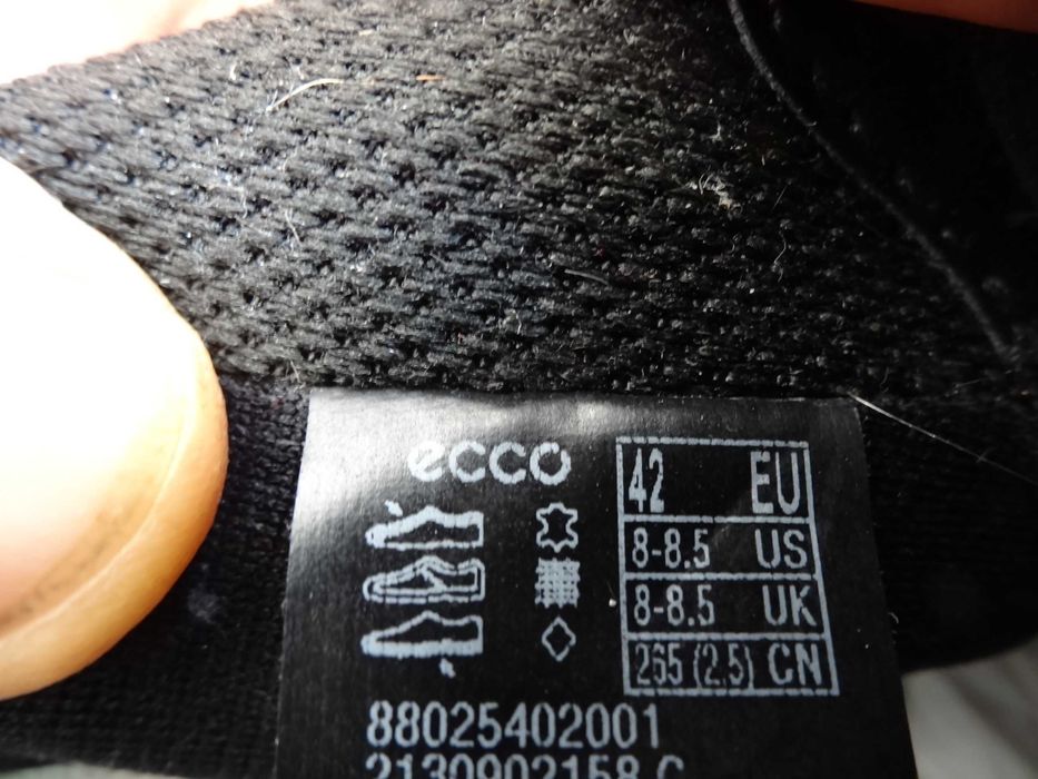 Buty ECCO MULTI-VENT roz 42 GORE-TEX Surround Skóra Półbuty Męskie