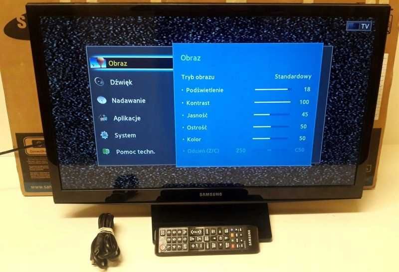 Tv Led 24 cale 100Hz Samsung UE24H4003 USB 2xHDMI DVB-T/C
