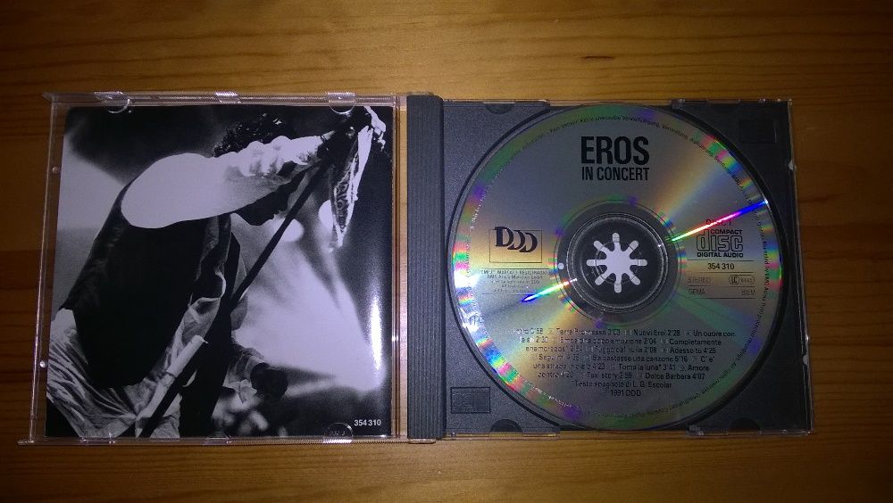 CD - Eros Ramazotti - Eros In Concert