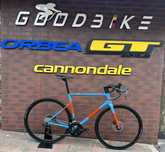Rower szosowy Cannnodale super six evo disc 105 Jak nowy 54 cm