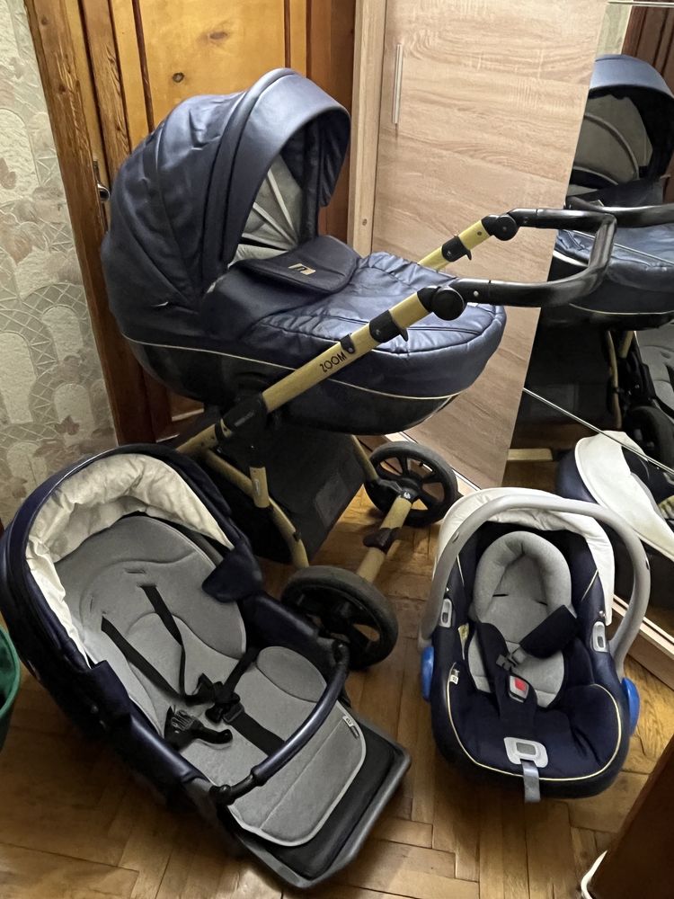 Коляска Mioobaby Zoom Royal Edition 3 в 1  или 2 в 1