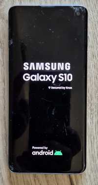 Samsung S10 biały prizm 128 GB uszkodzony ekran