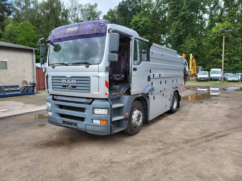 MAN TGA 18.360 4x2 EURO4 WUKO ASSMANN 6500 L  | 1117 mth! | Idealny | Z Niemiec | 1 wł |