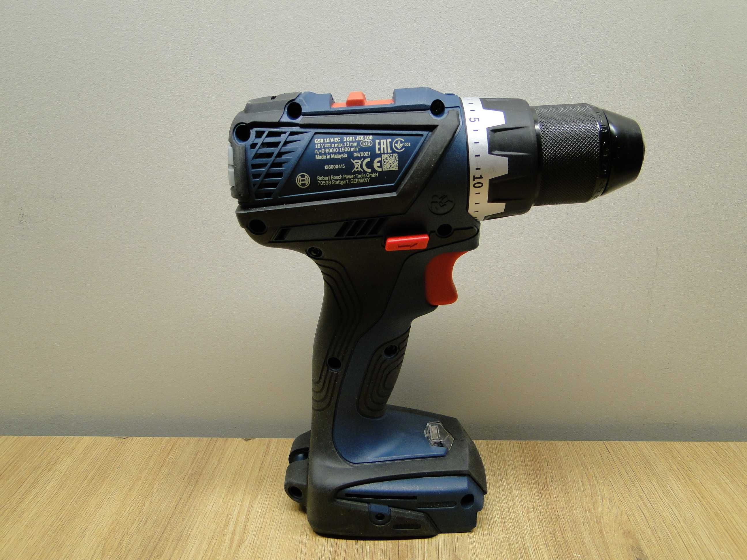 BOSCH GSR 18V-EC, Wiertarko-Wkrętarka Aku, Nowa