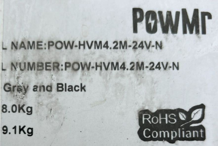 Гібридний інвертор PowMr 4200W 24V POW-HVM4.2M-24V-N