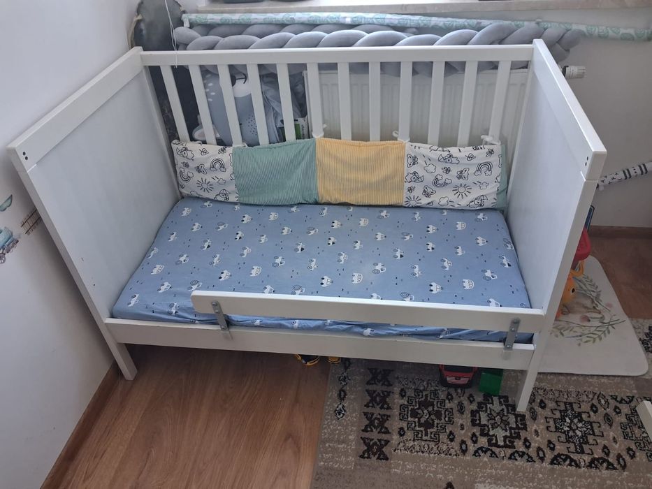 Łóżeczko 60x120 z materacem